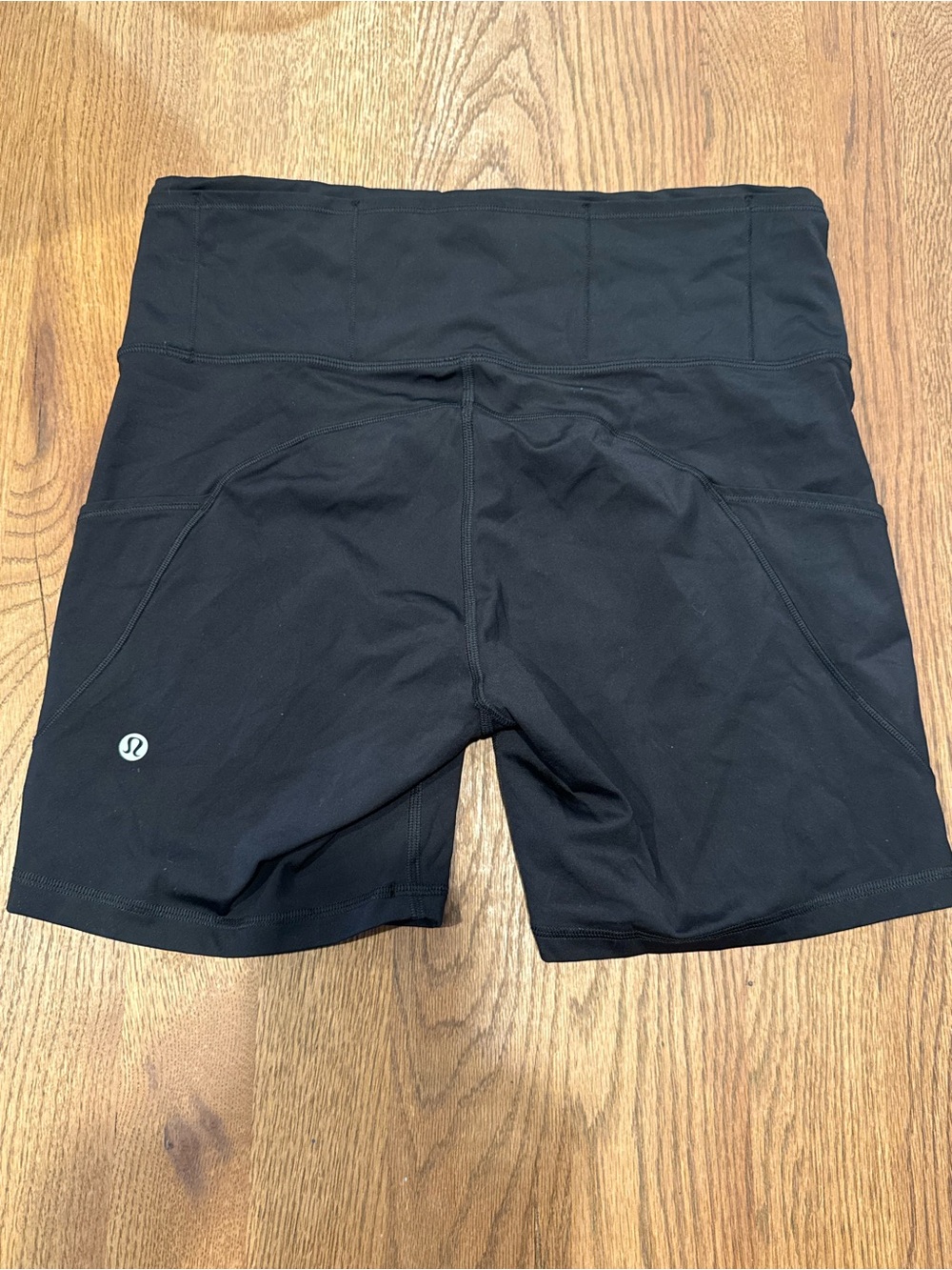 lululemon athletica Black High-Rise Bike Shorts